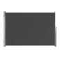 300 x 160 cm Patio Retractable Folding Side Awning with Handle