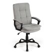 Height-adjustable Office Chair with Rocking Function and Armrest