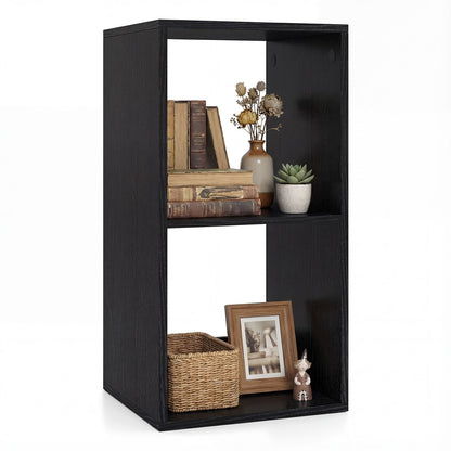 Bookshelf, Modern Vertical Bookcase with Anti-tipping Kits