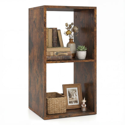 Bookshelf, Modern Vertical Bookcase with Anti-tipping Kits