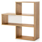 Concave/Convex Bookshelf for Living Room Bedroom Study Office