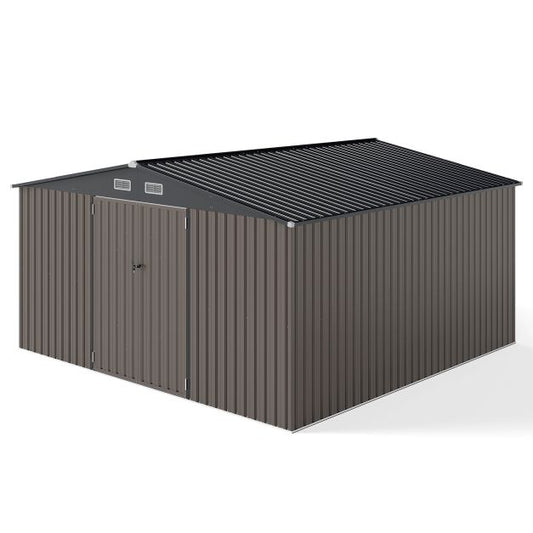 Outdoor Storage Shed Large Utility Tool House with 4 Air Vents