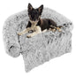 Fluffy Dog Mat Couch Cover Protector with Detachable Washable Cover and Anti-slip Bottom
