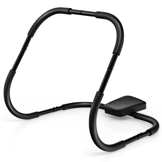 AB Abdominal Cruncher with Padded Headrest and Foam Handle