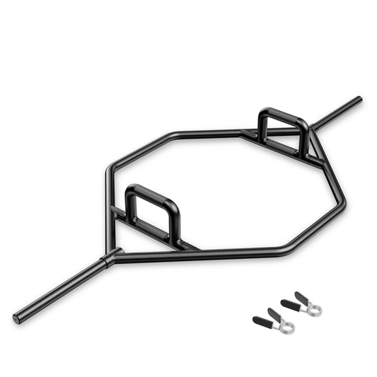 Olympic Hex Trap Bar with Flat or Raised Knurled Handles