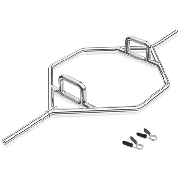 Olympic Hex Trap Bar with Flat or Raised Knurled Handles