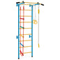 Swedish Ladder Set with Climbing Frame Pull-up Bar Ropes and Rings