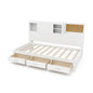 Daybed Frame with 3 Storage Drawers