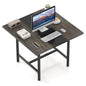 Square Conference Table Meeting Room Table with Thickened Tabletop