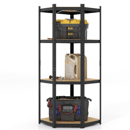 4-Tier Corner Shelving Unit 720KG Heavy Duty for Warehouse Pantry Shed and Kitchen
