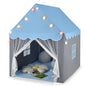 Kids Large Tent with Washable Mat and Star Lights for Children Gift