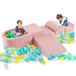 5 Piece Climb and Crawl Playset with Ball Pit for Kids