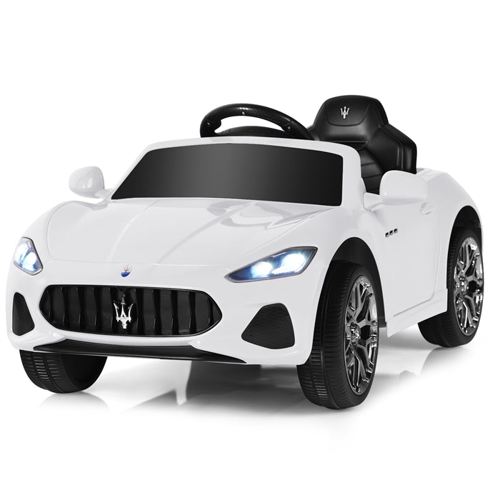12V Battery Powered Compatible Maserati Toy Vehicle with Two Motors