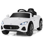 12V Battery Powered Compatible Maserati Toy Vehicle with Two Motors
