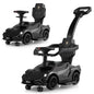 3-in-1 Ride On Push Car with Removable Guardrails and Handle