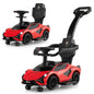 3-in-1 Ride On Push Car with Removable Guardrails and Handle