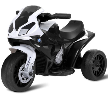 6V Kids Ride on Motorcycle with Training Wheels and Head Light