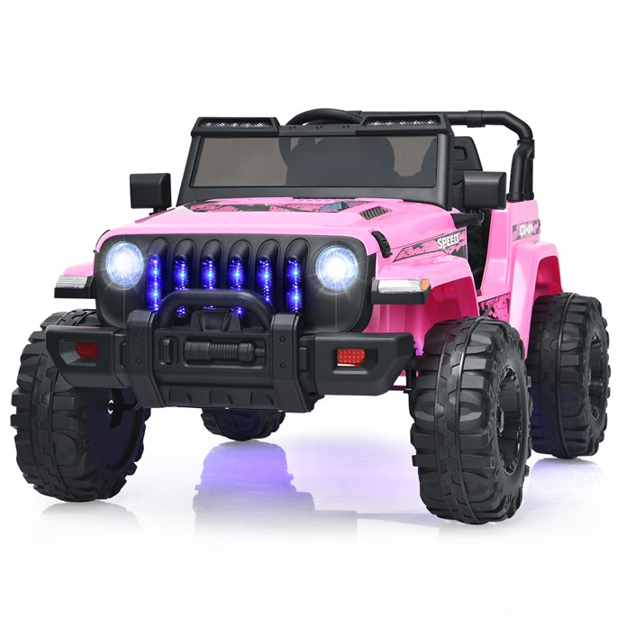 12V Kids Ride on Truck with 2.4G Parental Remote Control and Music