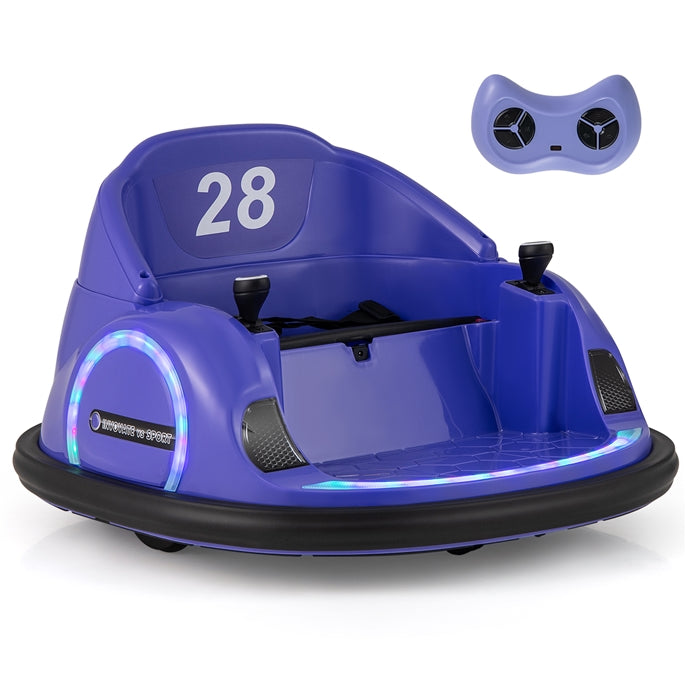 360 Degree Rotation Spin Waltzer Cars with Joysticks