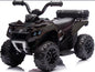 6V Kids Electric Quad Bike with Spray Function and Storage Box