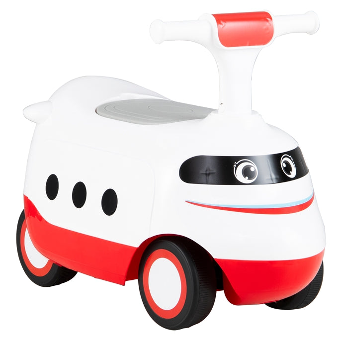 Ride on Push Car for Toddlers Sit to Stand Car with Horn and Storage