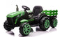 24V Ride On Tractor with RGB LED Headlights and Parent Remote Control