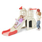 6 in 1 Freestanding Slides with Basketball Hoop