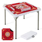 Folding Mahjong Table with Removable Game Mat