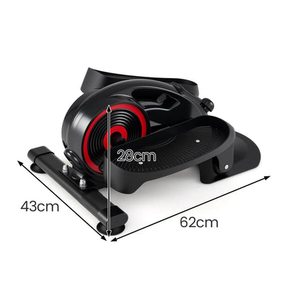 Under Desk Elliptical Pedal Exerciser Adjustable Magnetic Resistance and Whisper Quiet
