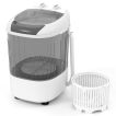 2.5 kg Capacity Portable Mini Washing Machine with Spin Tub and Drain Hose