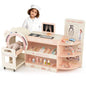 Wooden Pretend Hospital Office Kit with Eye Chart and Toy CT Machine