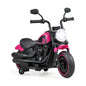 6V Kids Ride On Motorcycle with Training Wheels and Headlight for Toddlers