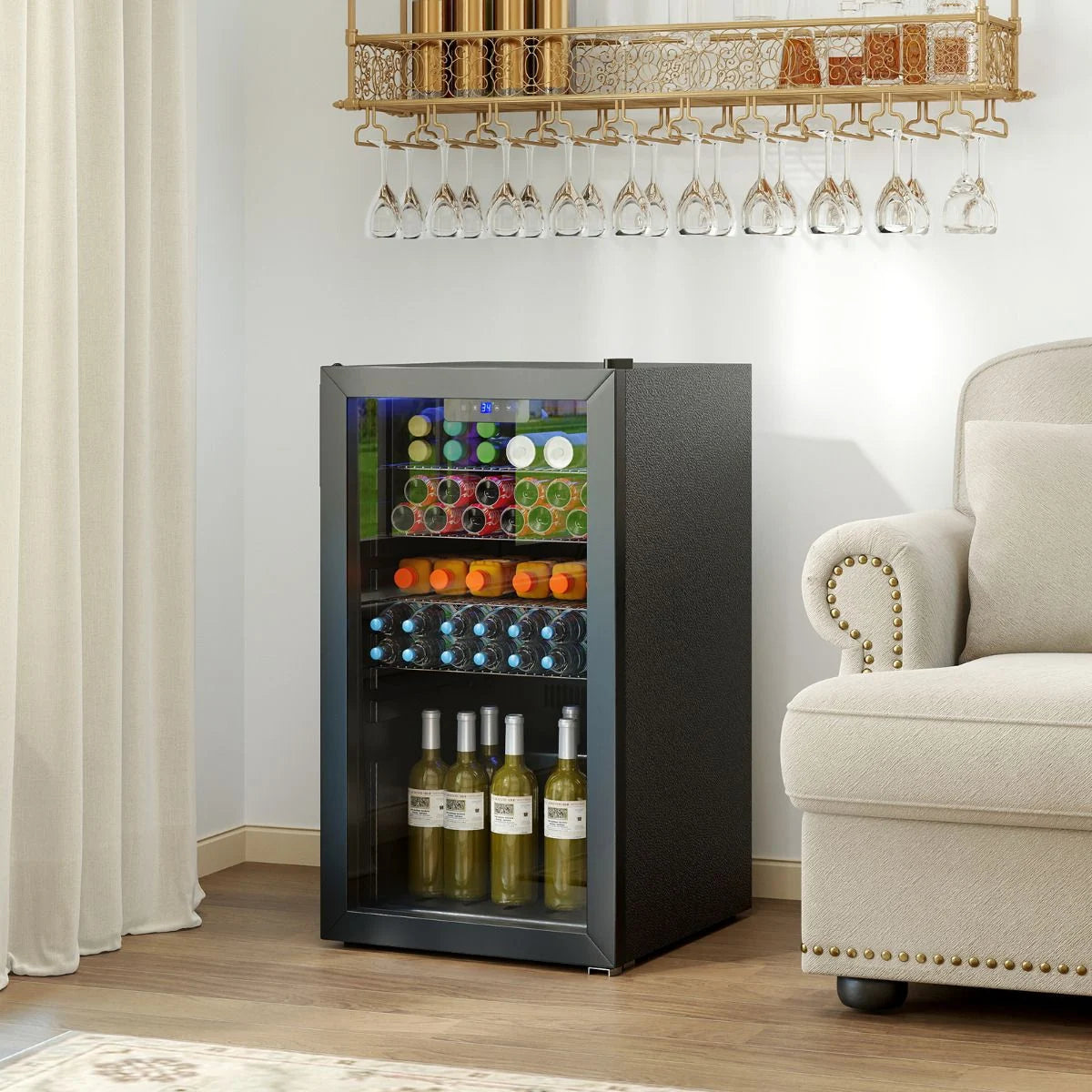 78 L Mini Beverage Refrigerator Cooler