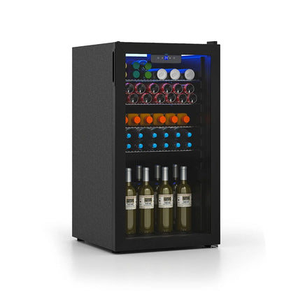 78 L Mini Beverage Refrigerator Cooler