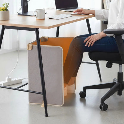 Electric Foot Leg Ankle Warmer with 3-Level Thermostat and 4H Timer