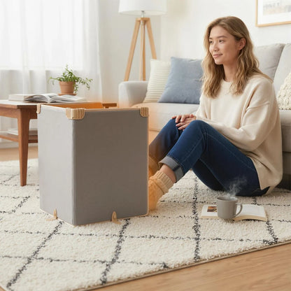 Electric Foot Leg Ankle Warmer with 3-Level Thermostat and 4H Timer