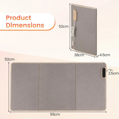 Electric Foot Leg Ankle Warmer with 3-Level Thermostat and 4H Timer