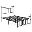 Single/Double/King Size Metal Bed Frame with Headboard