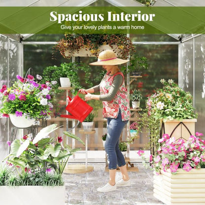 185 x 185 cm/244 x 185 cm Greenhouse Large Walk-in Green House