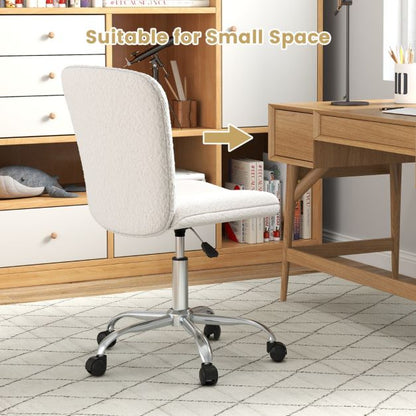 Height-adjustable Ergonomic Chair wIth Wheels for Adults and Teenangers