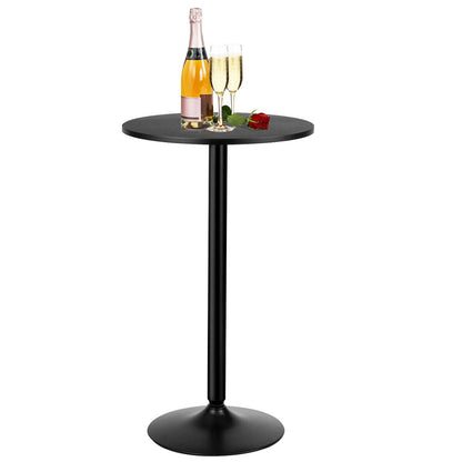 Round Top Pub and Bar Table with MDF Top and Base