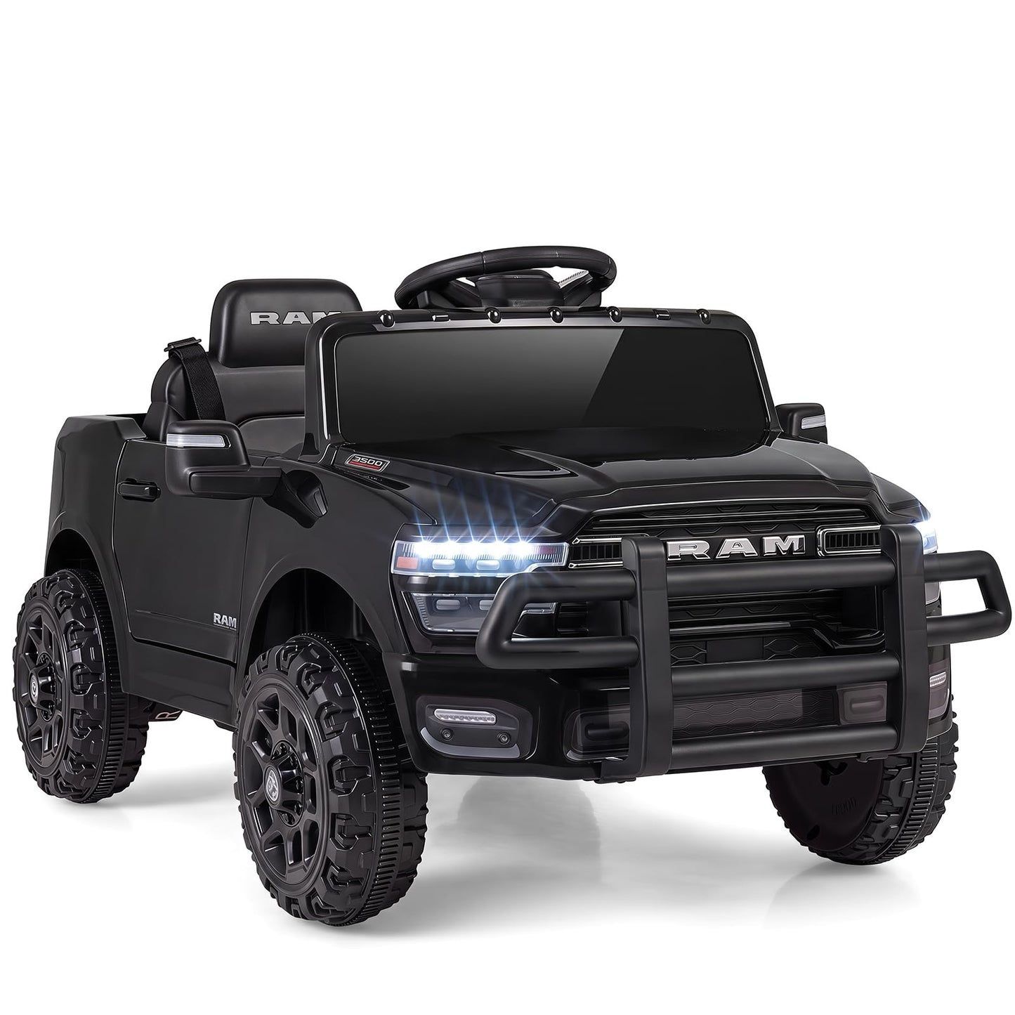 12V Kids Ride on Car with Remote Control, Lights