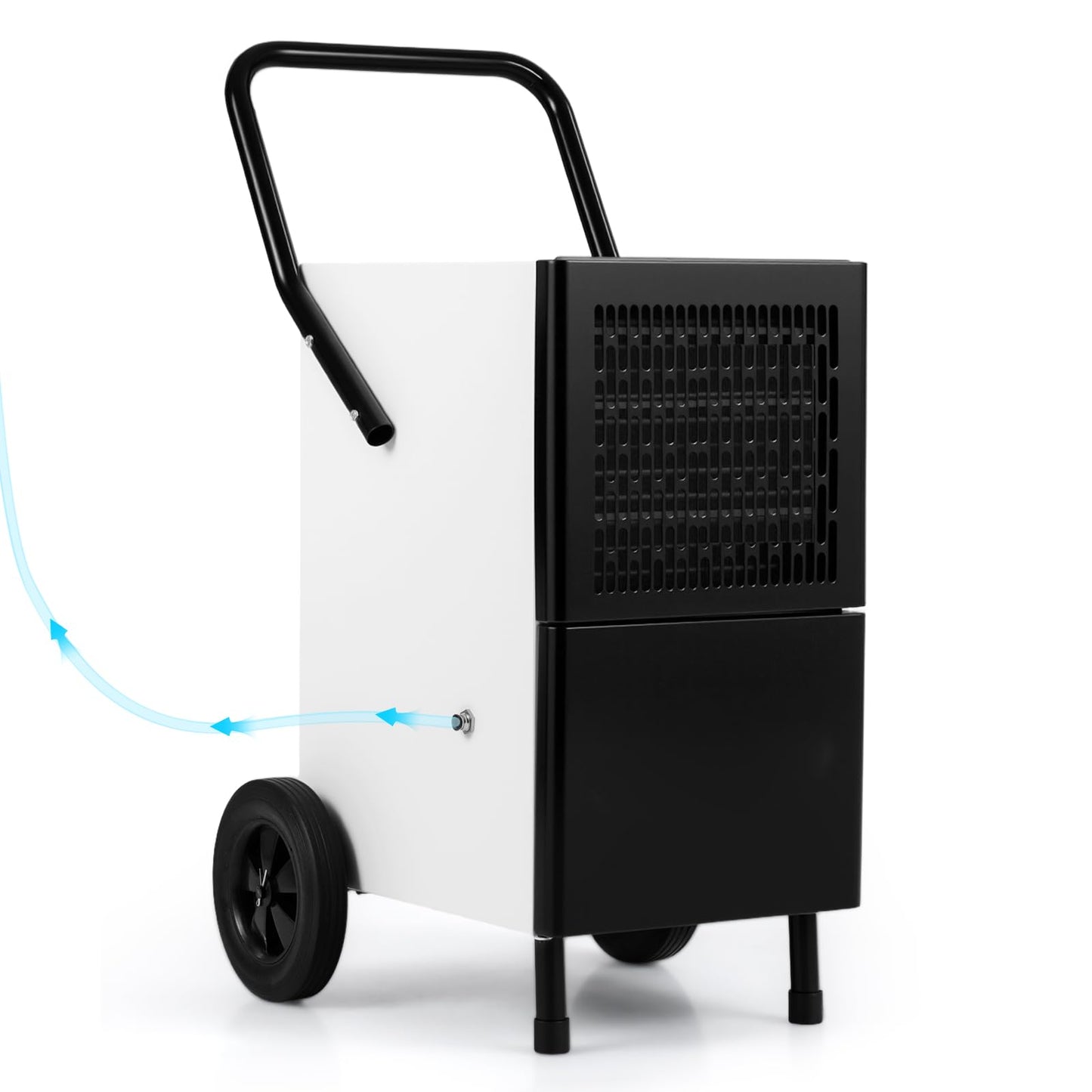 80L/Day Commercial Dehumidifier, 400m² Coverage Industrial Dehumidifiers
