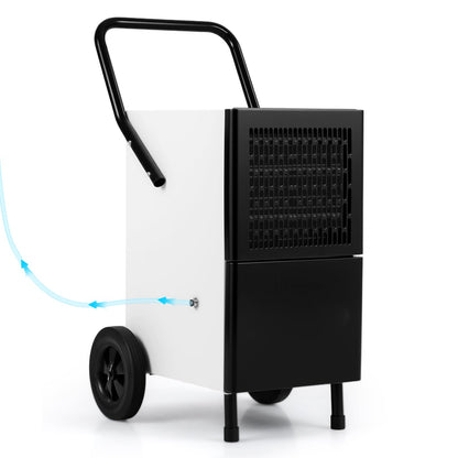 80L/Day Commercial Dehumidifier, 400m² Coverage Industrial Dehumidifiers