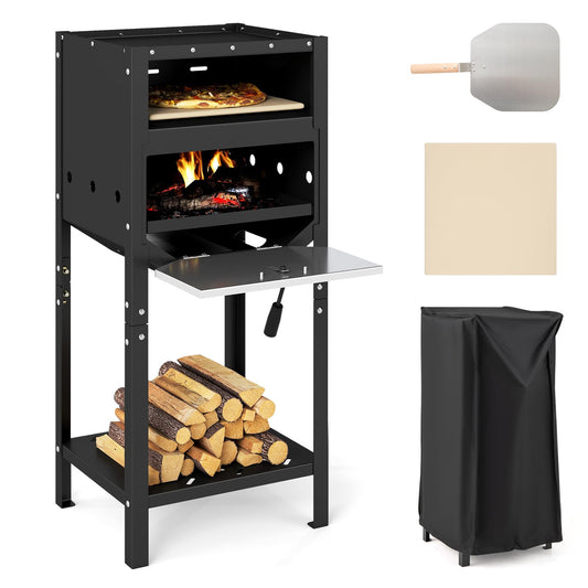 30 cm Outdoor Pizza Oven Pizza Peel and Oxford Cloth Cover