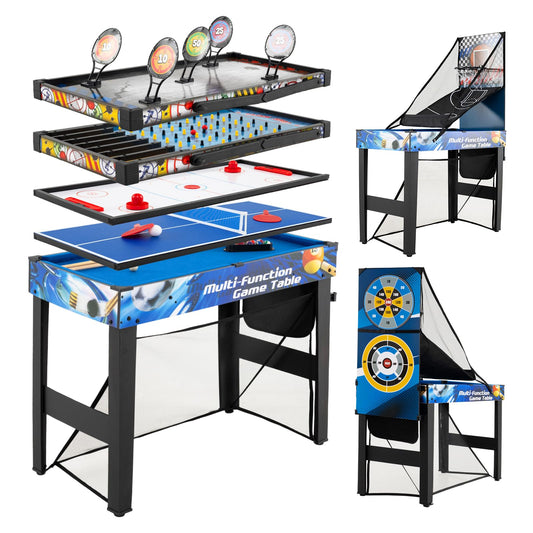 10-in-1 Combo Game Table Set with Storage Bag and Accessories