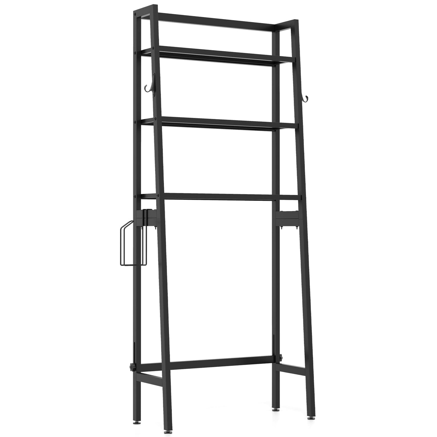 Over The Toilet Storage Shelf with Adjustable Adjustable Bottom Bar