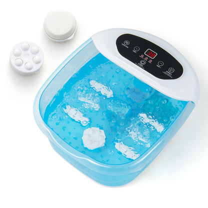 Foot Spa Massager with Removable Pedicure Stone