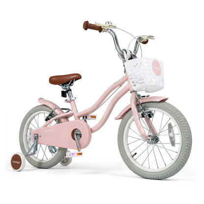 Kids Bike, Children's Training Bicycle | Toddler Bike with Height Adjustable Handlebar & Seat