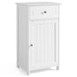 Bathroom Floor Cabinet, Freestanding Storage Cupboard with Drawer